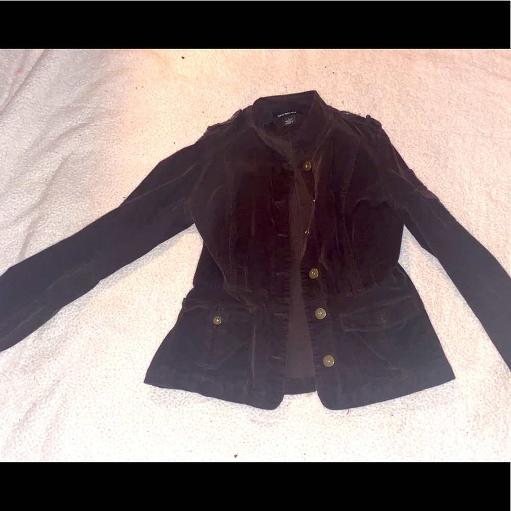 Brown blazer